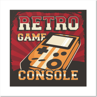 Retro game console Posters and Art